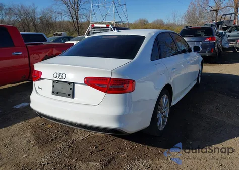2015 Audi A4 2.0T Premium from USA, damaged, VIN WAUAFAFL3FN014512